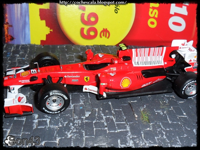 Coches miniatura Ferrari+F-10+Fernando+Alonso+Son43+(1)