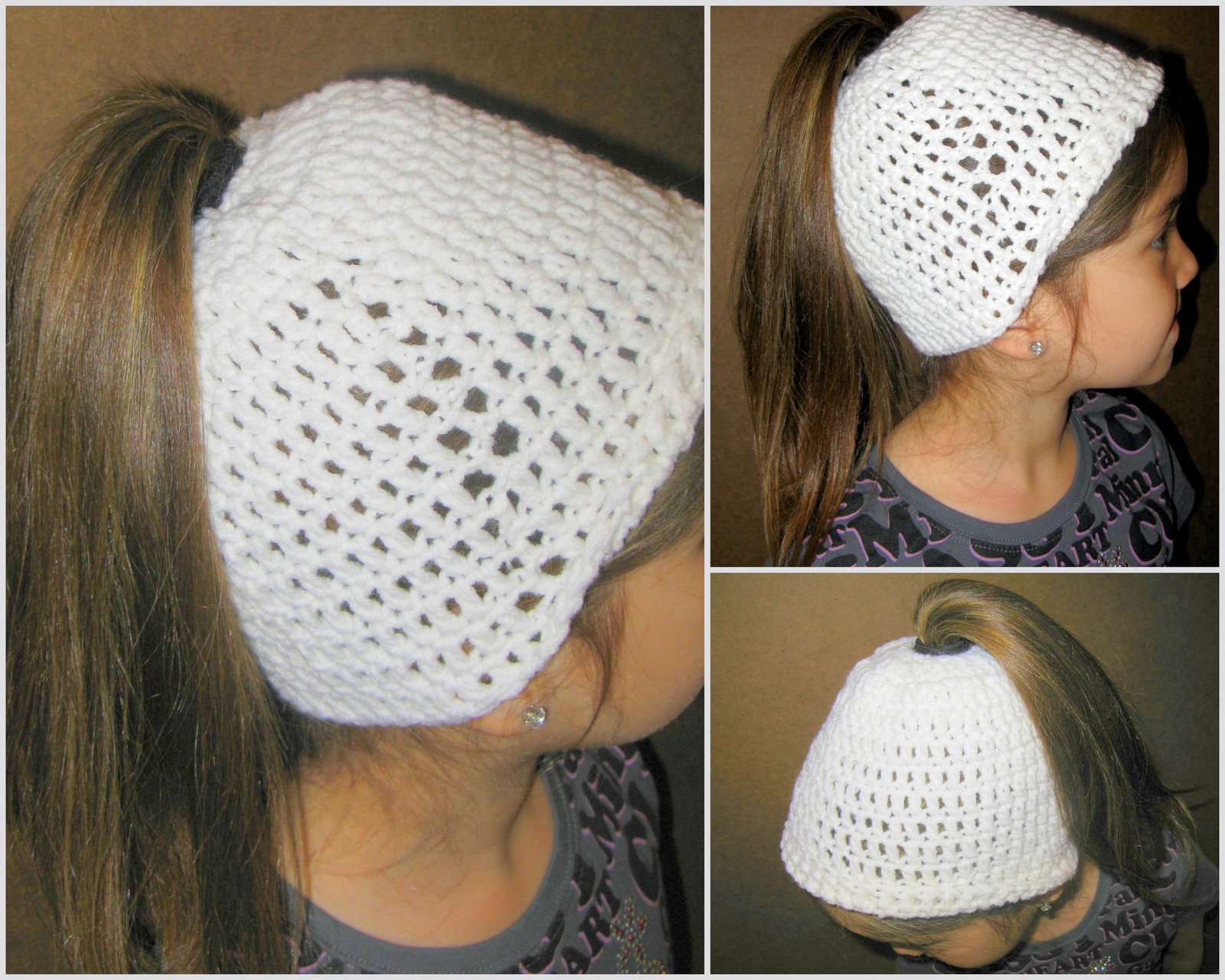 Ponytail Beanie Hat I Gotta Try That...