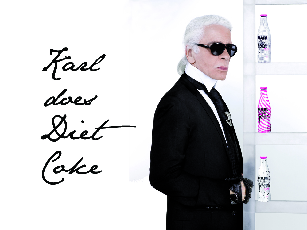 Karl Lagerfeld for Diet Coke: the party and the campaign - Emily