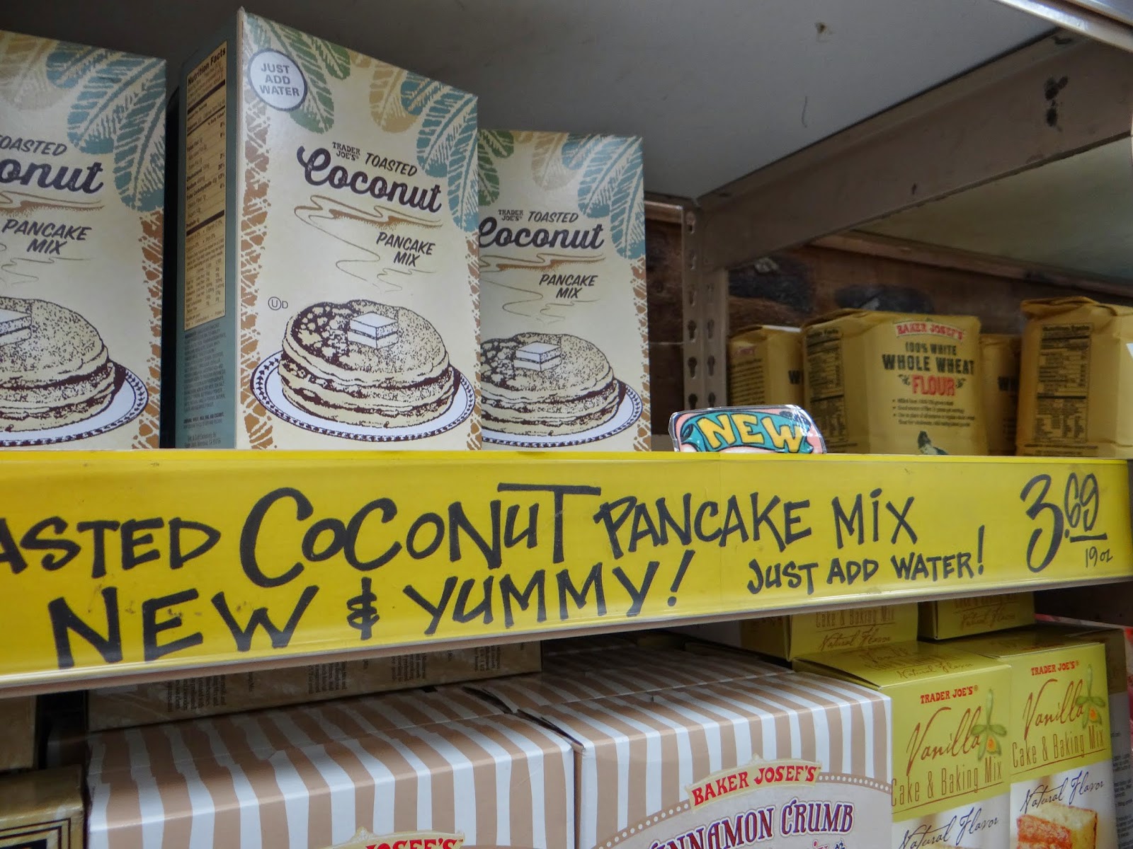 Trader Joe's 365 Day 81 Toasted Coconut Pancake Mix