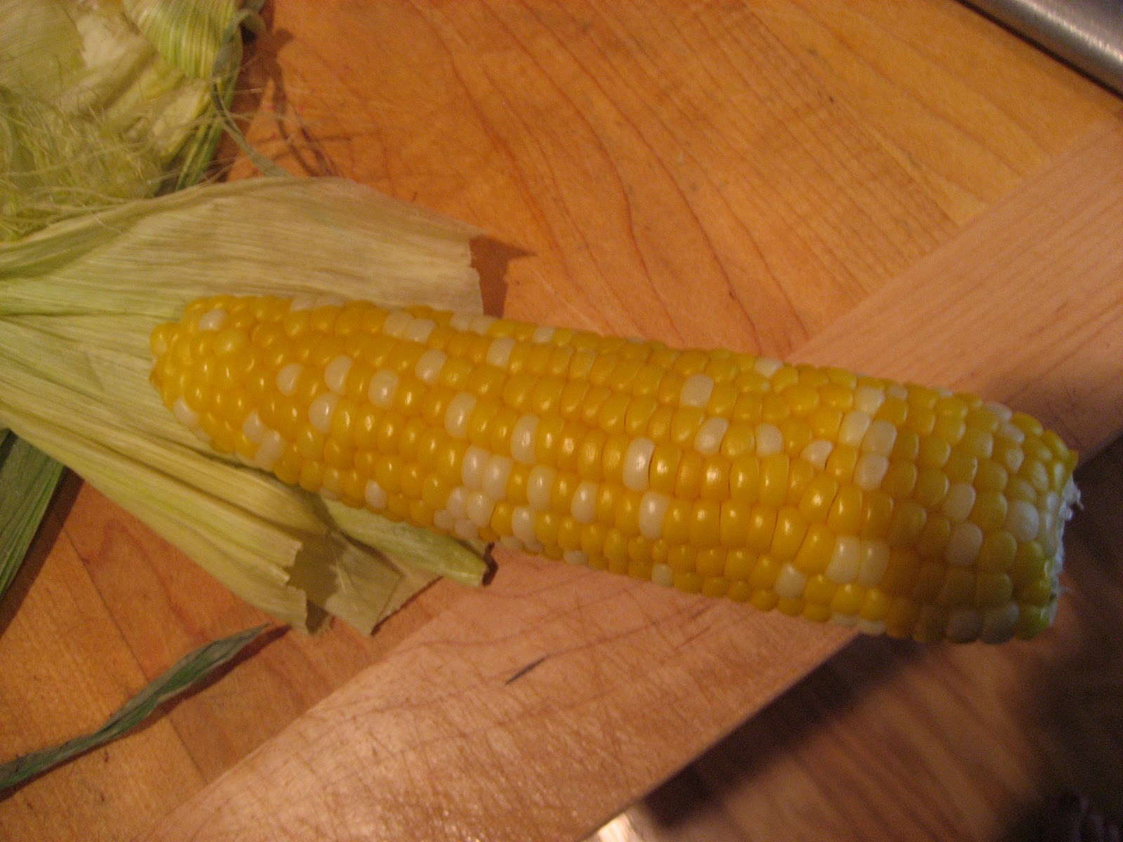 Red Hat Knitter Best Way to Clean/Cook Corn