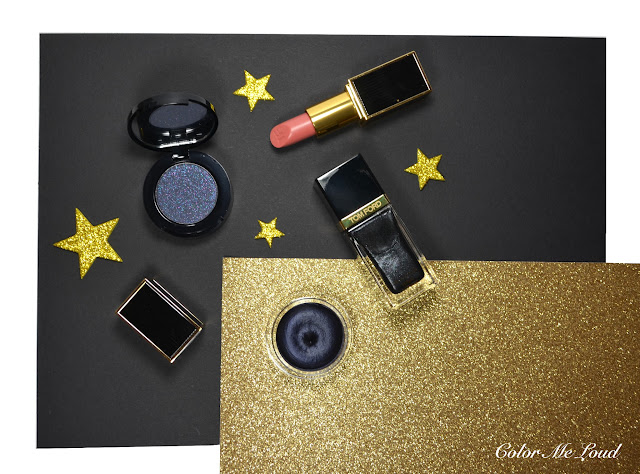 Tom Ford Cream and Powder Duo Night Sky from Noir Collection for Holiday 2015, Review, Swatch, FOTD & Comparison