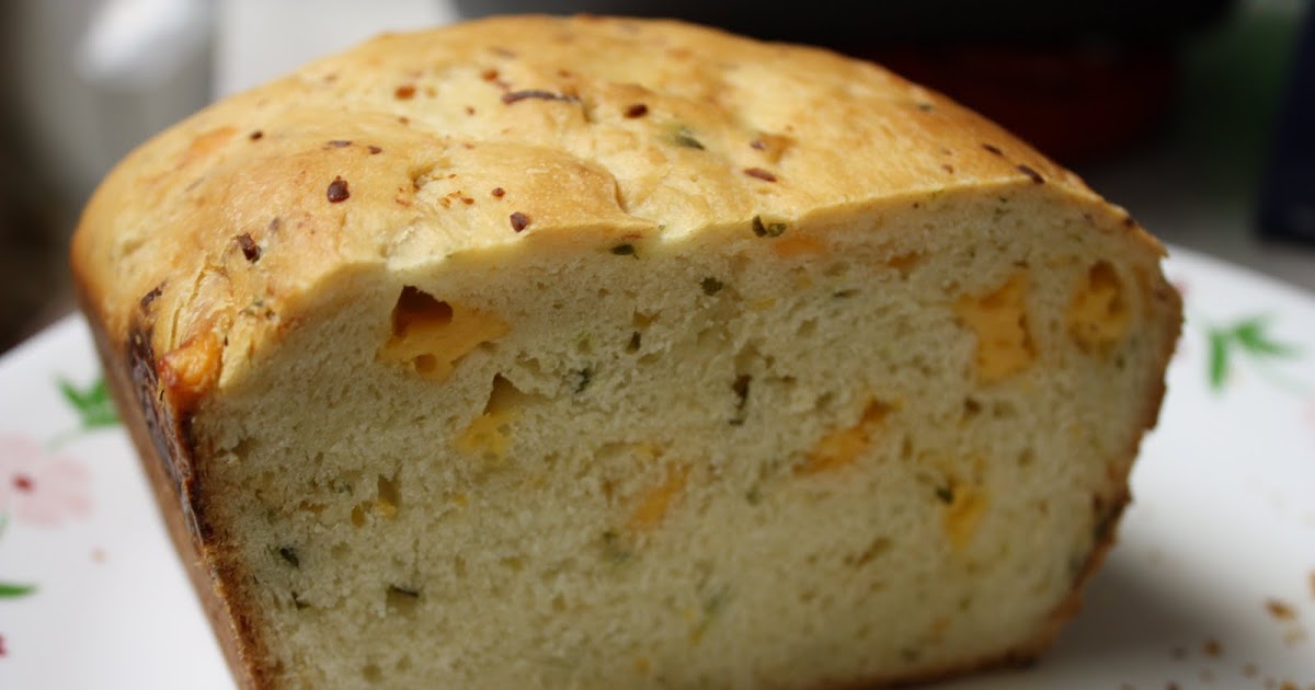 Cheese with Noodles Buttermilk Cheddar Chive Bread