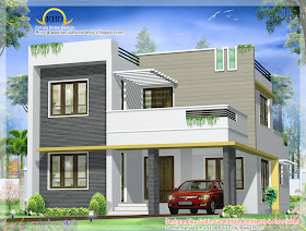 Beautiful Contemporary Villa design - 163 Sq M (1750 Sq. Ft) - January 2012 Beautiful Contemporary Villa design - 163 Sq M (1750 Sq. Ft) - January 2012