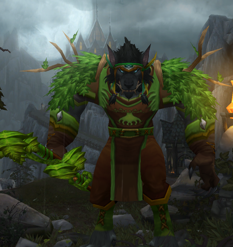 Druid transmog - Make like a tree and get out of here.