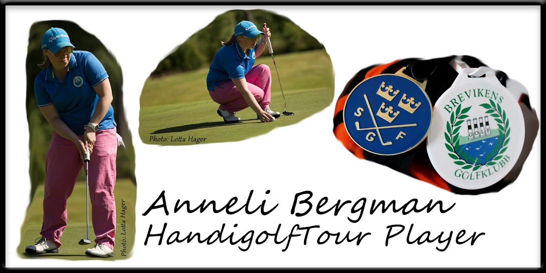 Anneli Bergman - HandiTour Golfplayer