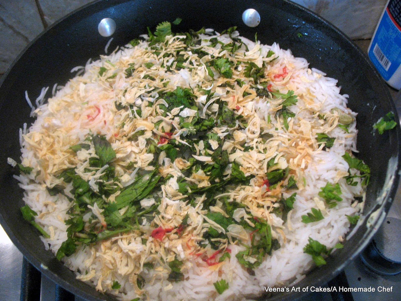 Chicken Biryani Veena Azmanov