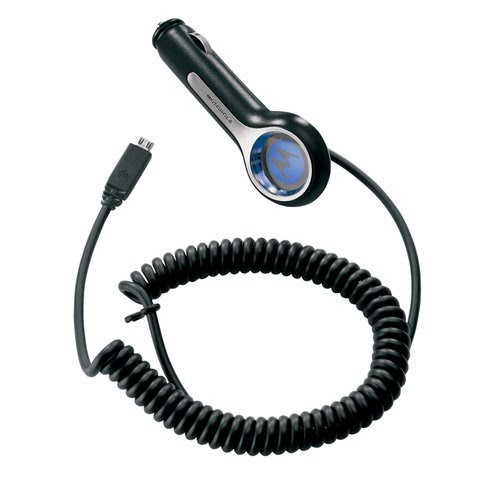 Motorola Vehicle Power Adapter Micro-USB Rapid Rate Charger