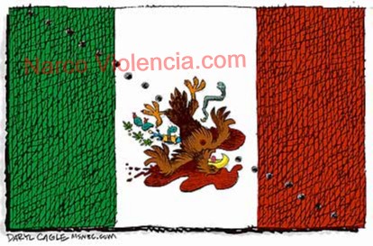 asesinato de 7 integrantes de La Familia Michoacana luego de Mexico+sin+grito+aguila+muerta