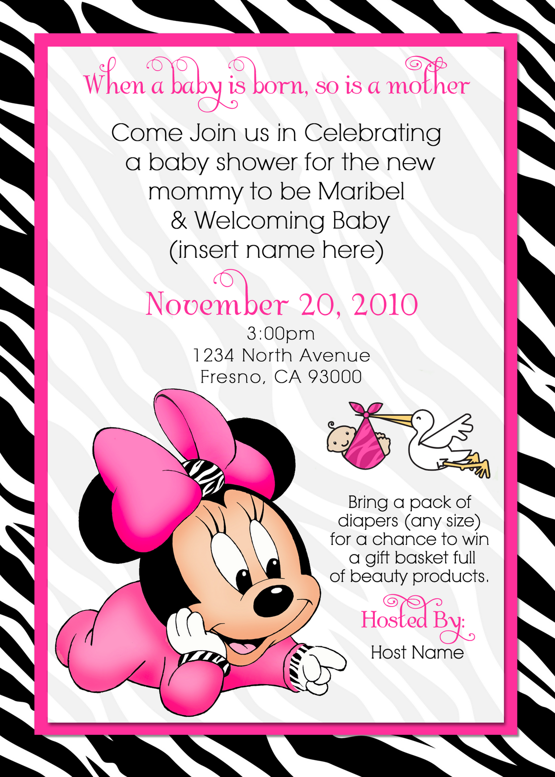 baby invite