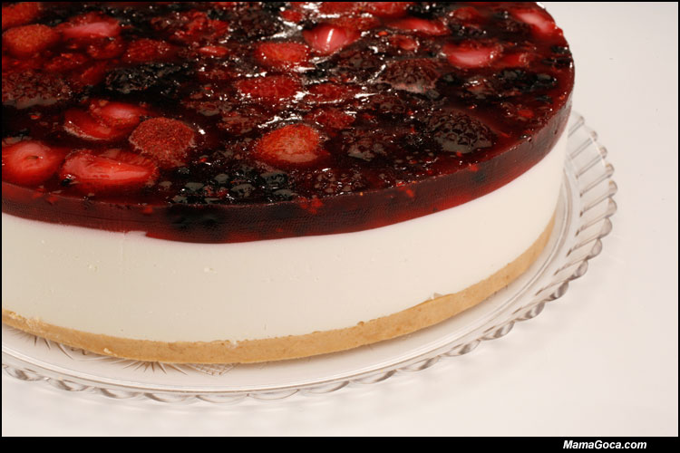 Cheesecake S Preljevom Od Sumskog Voca Coolinarika