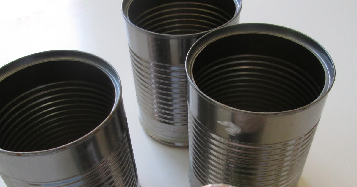 roommom27 Rope Tin Can Vases Easy DIY