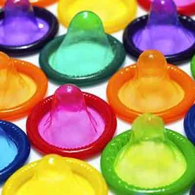 South Africa's government will distribute coloured and flavoured condoms,Students in Colleges and Unviersities, Survey showed that condom usage had fallen in South Africa,The decline in usage may be because "the standard-issued choice condoms just aren't cool enough",6.4 million HIV-positive people 