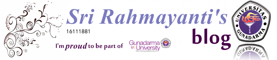 Sri Rahmayanti Blog