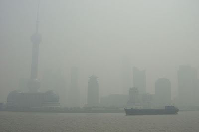 pollution image info - Air pollution images in Shanghai , China air pollution image