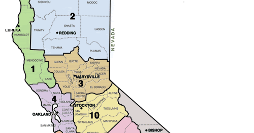 Caltrans District 8 Map Caltrans Districts