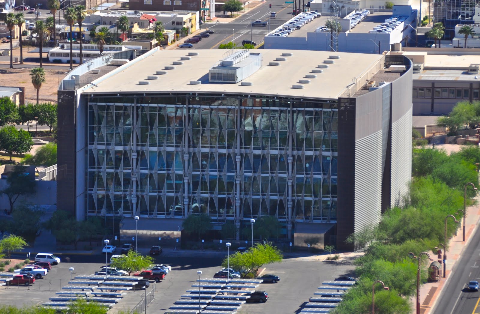 Scottsdale Daily Photo Aerial Photo Phoenix Central Library