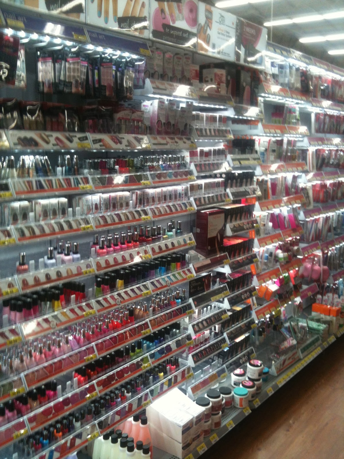 Oh Three Oh Four Walmart's New Nail Aisle