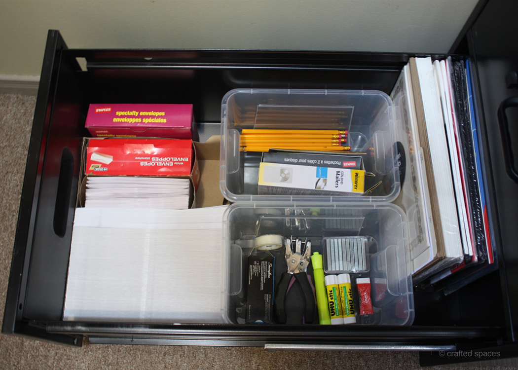 Crafted Spaces Home Organization Challenge Home Office