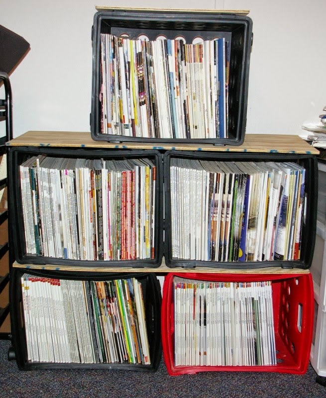 Reflections From Life Organizing and Storing Art Magazines