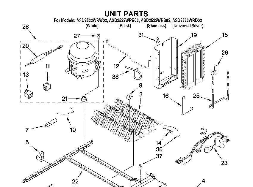 Refrigerators Parts Appliance Replacement Parts