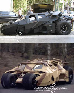 Batmobil (The Thumbler); Batman Begins, The Dark Knight, dan The Dark Knight Rises