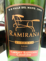 Ramirana Reserva Cabernet Sauvignon e Carmenère