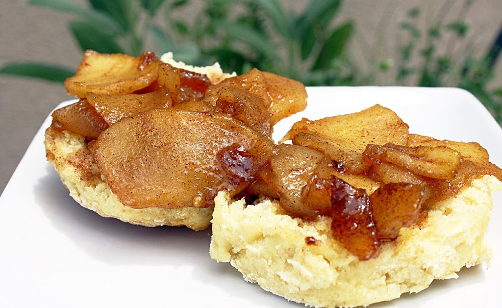 FoodVangelist Fried Apples and Buttermilk Biscuits