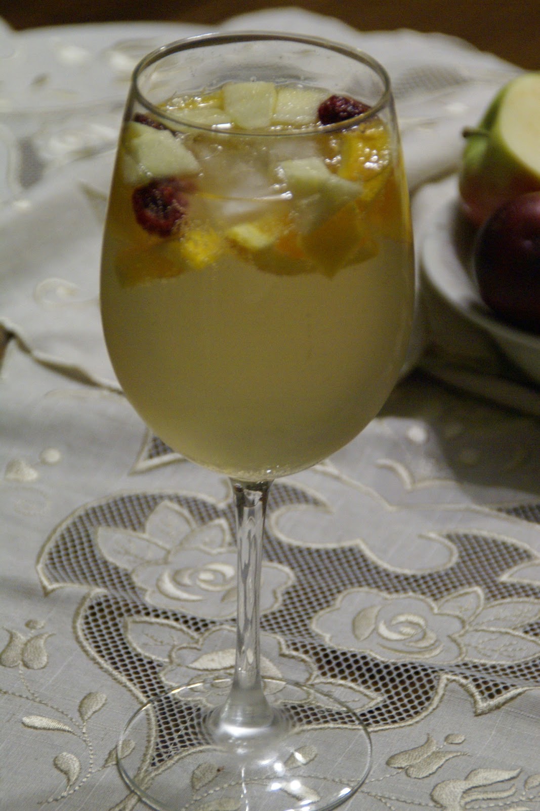 O Cantinho da Lininha Sangria de Vinho Branco