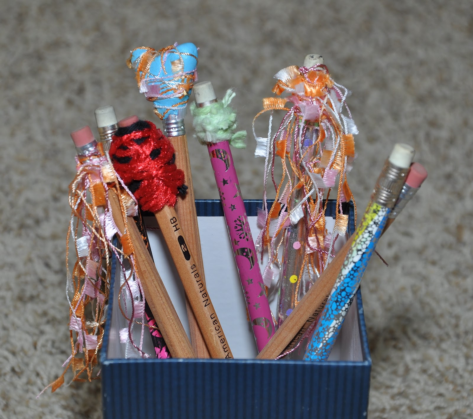 365 Days of DIY Pencil Toppers