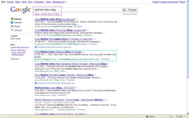 SERP SEO Google - Penting Keword di Judul Blog - Posting SERP SEO Google - Pentingnya Keyword di Judul Blog - Posting