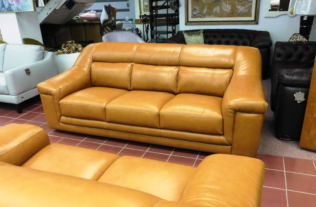 Natuzzi Leather Sofas & Sectionals by Interior Concepts Furniture
