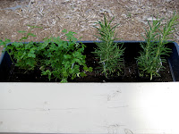 Handmade Homebody: Window Box Herb Garden