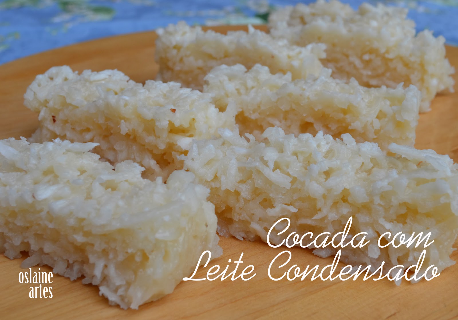 Cocada com Leite Condensado - Caramelo e Sal