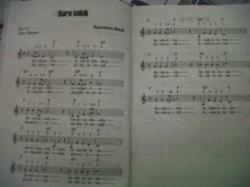 Lagu Daerah Bareh Solok Sumatera Barat