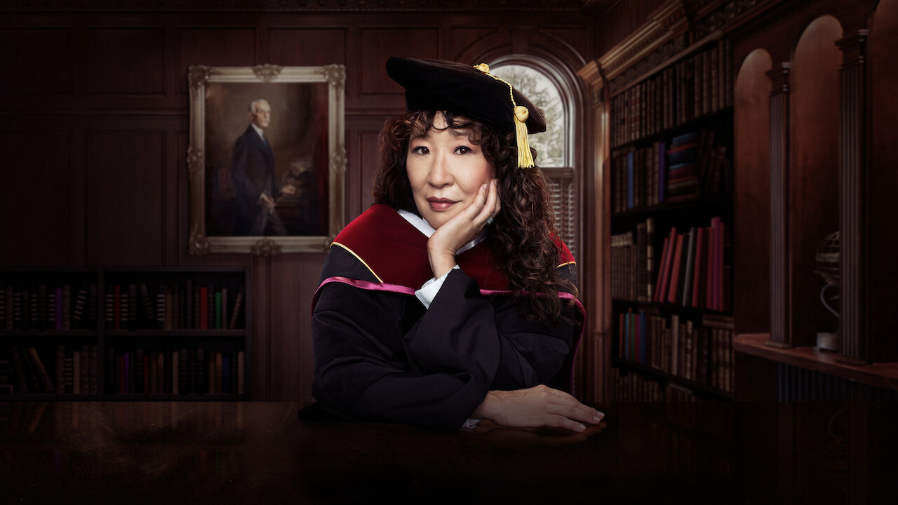 Póster de La silla con Sandra Oh Póster de La silla con Sandra Oh