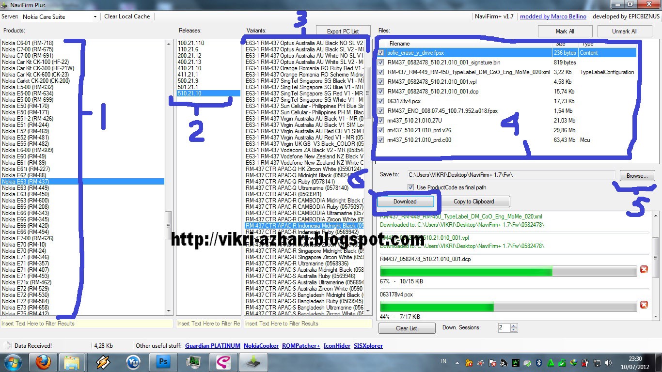 Nokia Navifirm 1.7 Nokia Navifirm 1.7