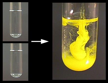 Image result for chemical reaction precipitate
