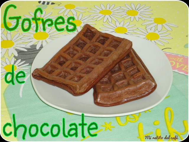 Gofres De Chocolate
