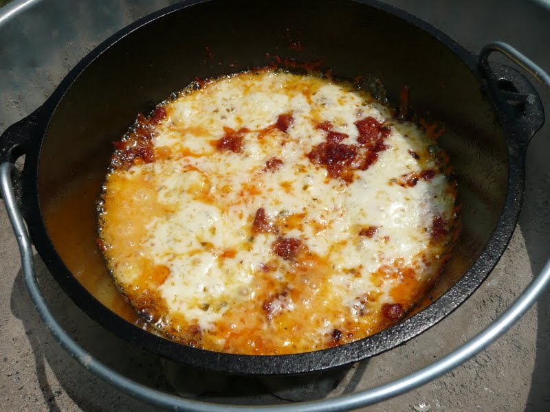 Everyday Dutch Oven Queso Fundido
