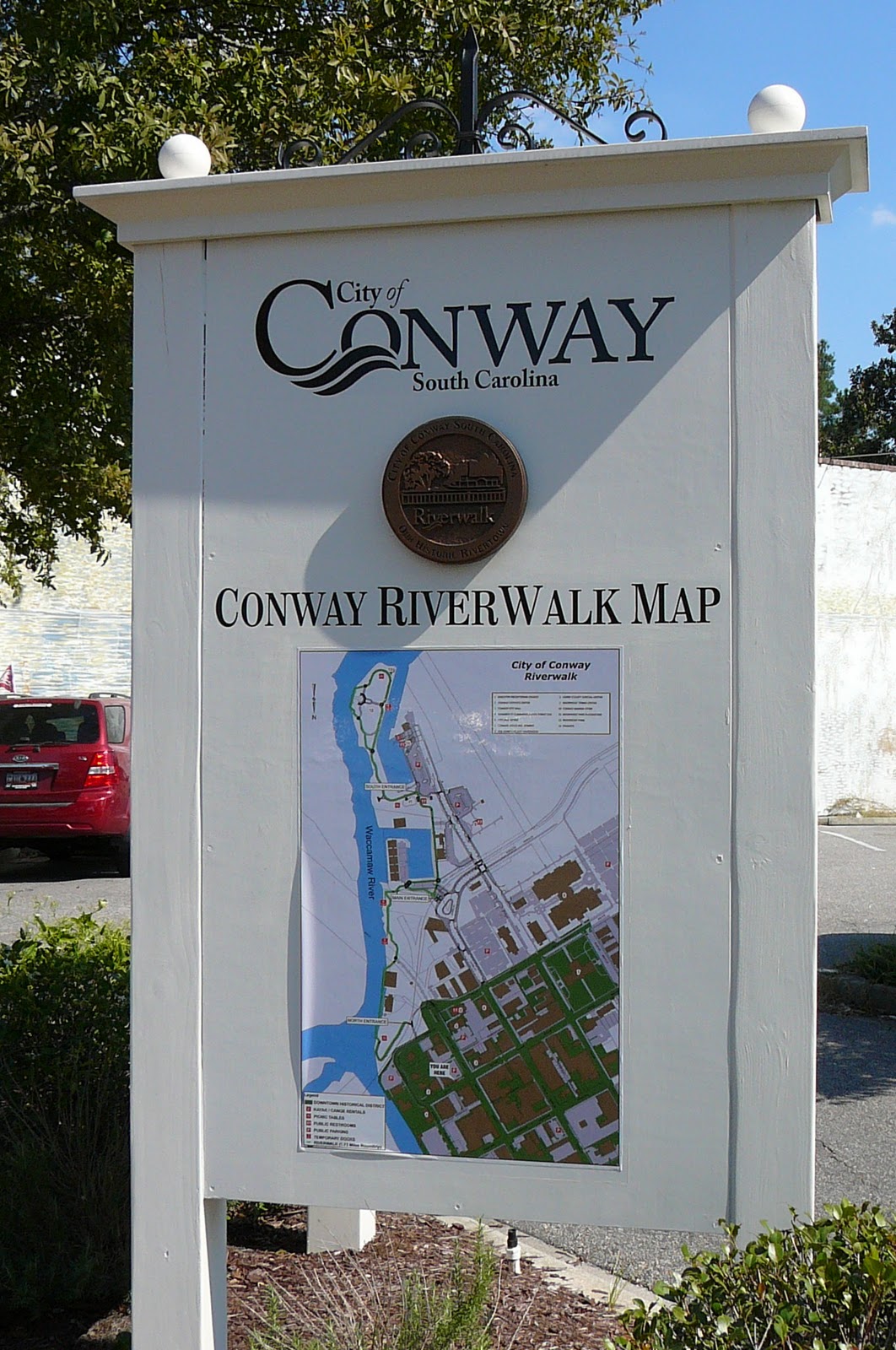 Exploring the High road Conway, South Carolina, my Mom's hometown