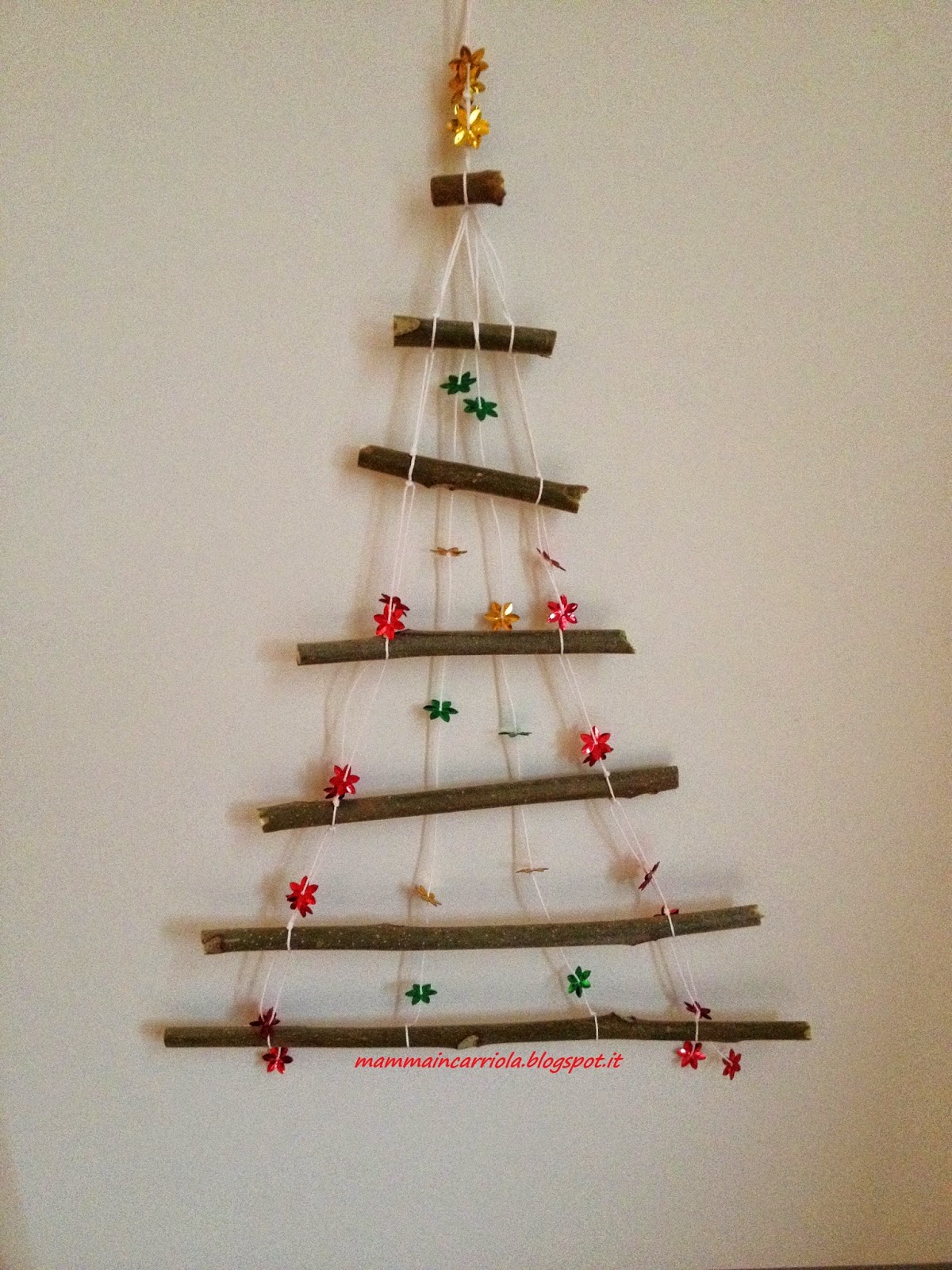 Mamma in carri..ola! Albero di legno tutorial fai da te