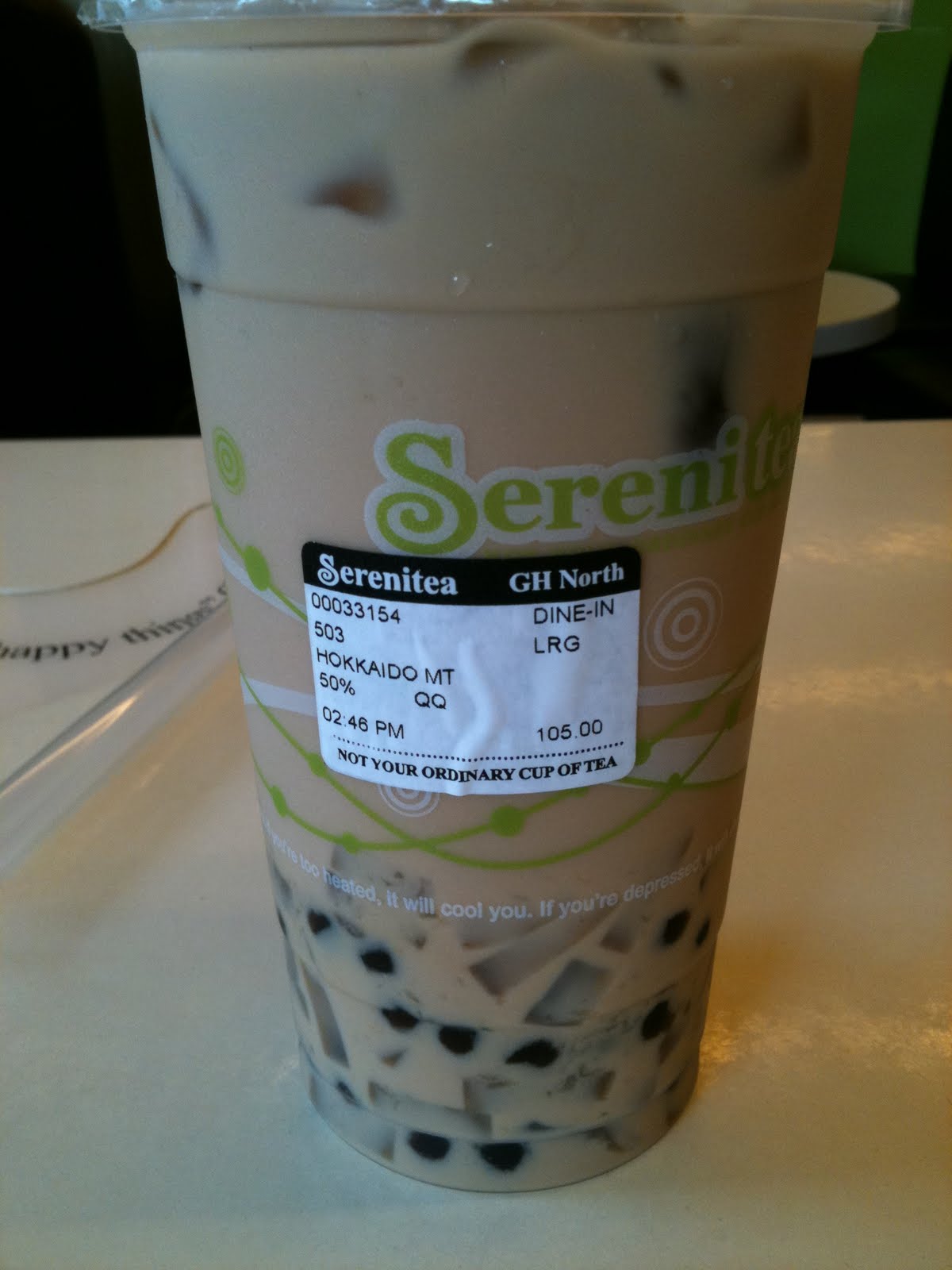 BoredBumbero's Blog: Qualitea drinks at Serenitea :)