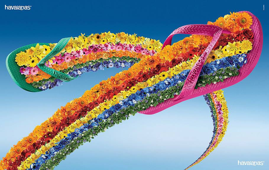 havaianas rainbow