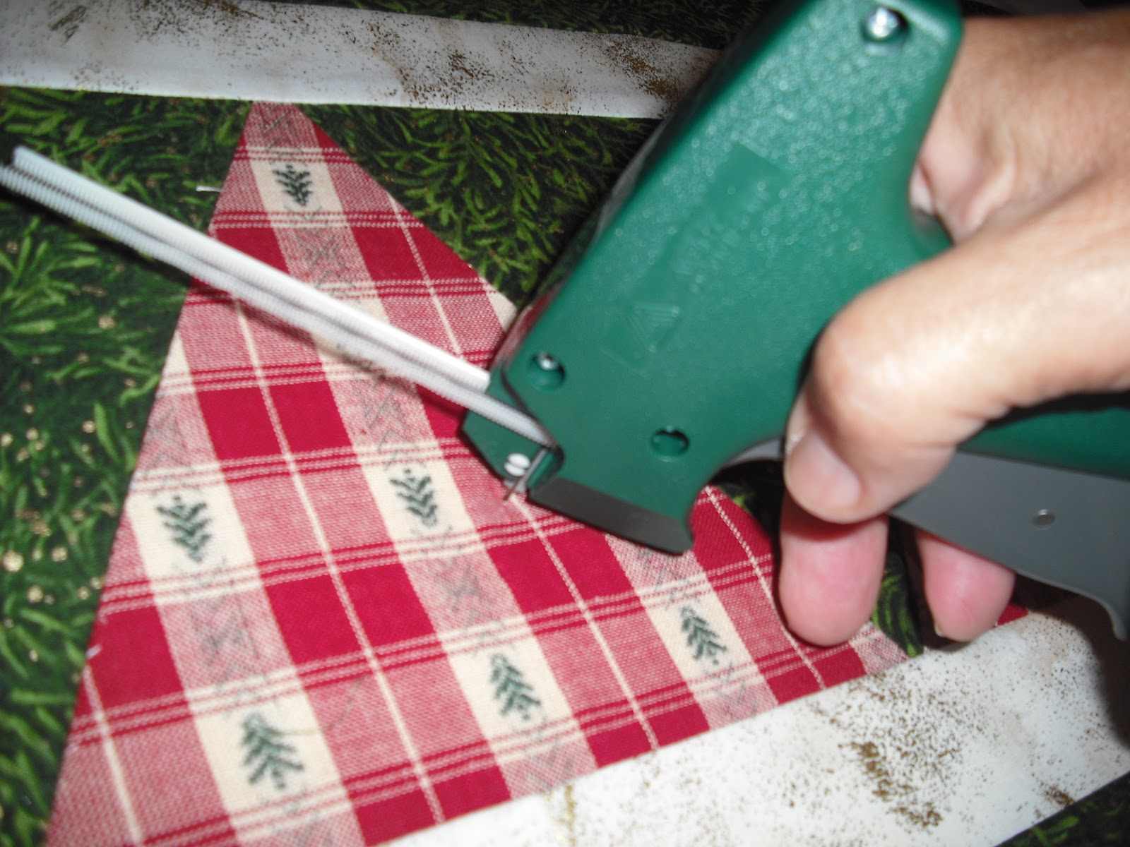 Life Really is Too Short So Sew Basting a Quilt with a Microstitch Gun