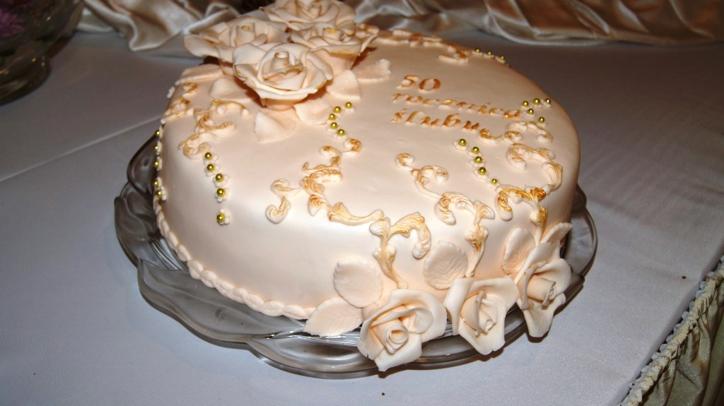 Torty ciasta i ciasteczka Joli: 50 rocznica ślubu