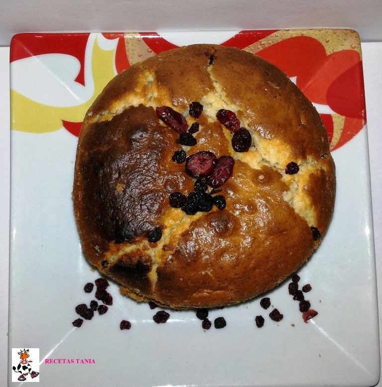 Cake Con Arándanos
