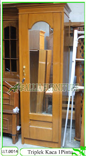 Lemari Triplek Klender Kaca 1Pintu Lemari Triplek Klender Kaca 1Pintu