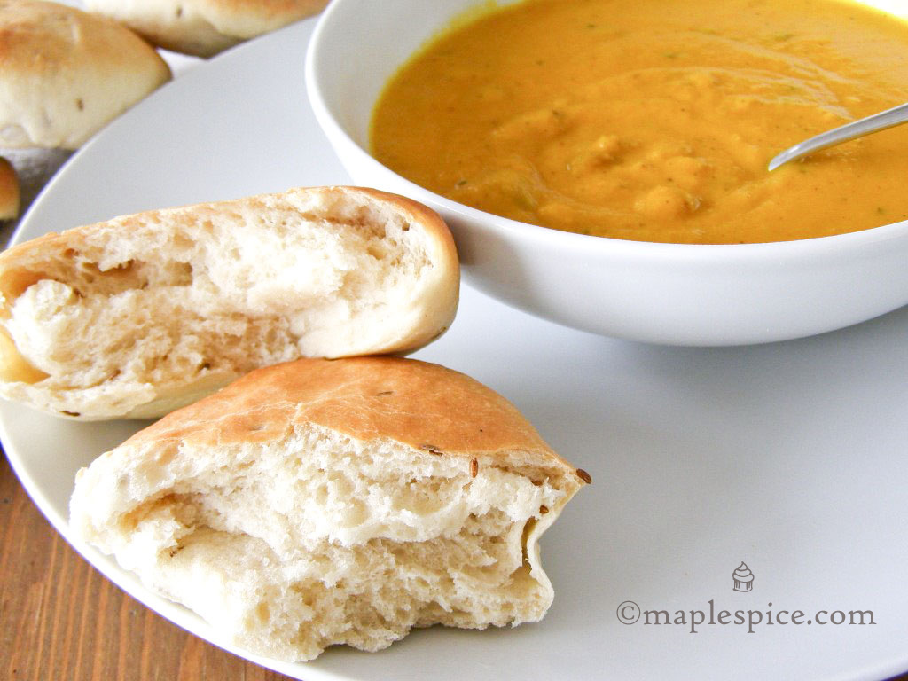 maple•spice Cumin Seed notso Flatbreads