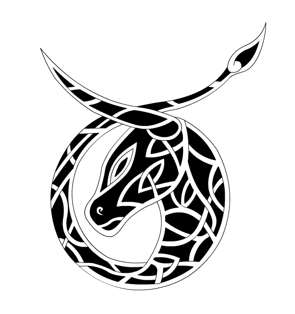 Taurus tattoo designs done in the Celtic design create and factor of secret